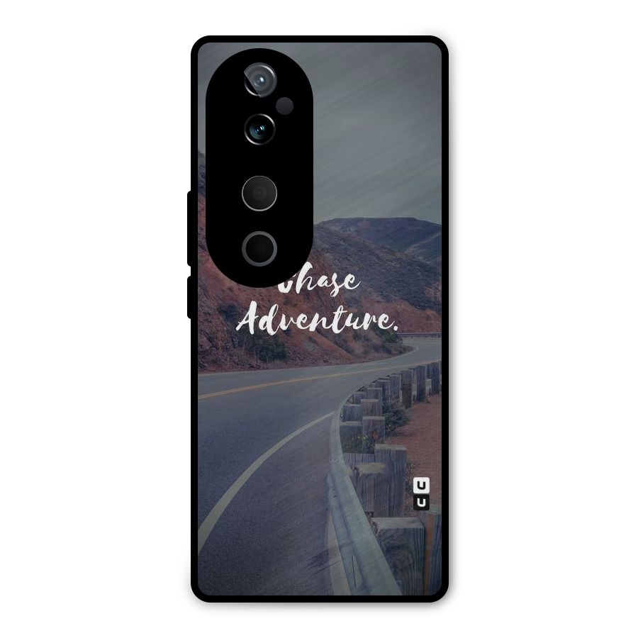 Chase Adventure Metal Back Case for Vivo T3 Ultra