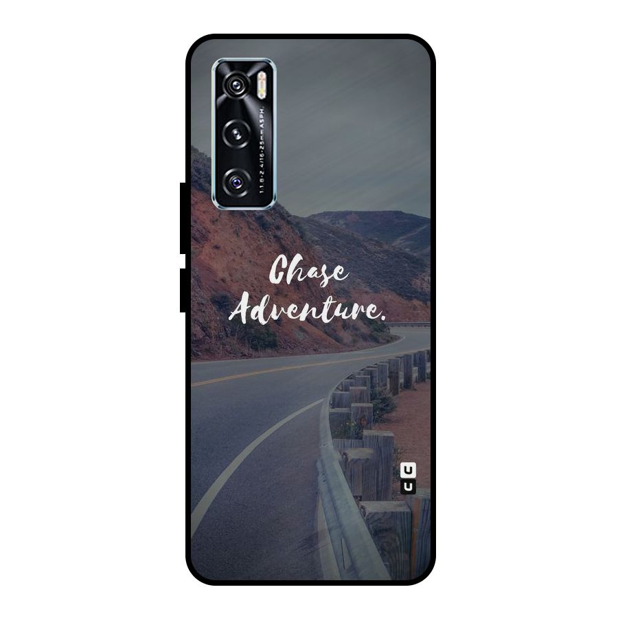 Chase Adventure Metal Back Case for Vivo V20 SE