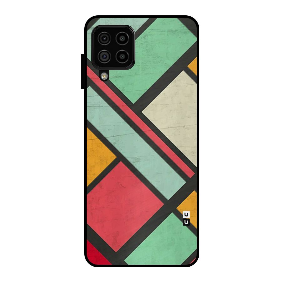 Check Colors Metal Back Case for Galaxy A22 4G