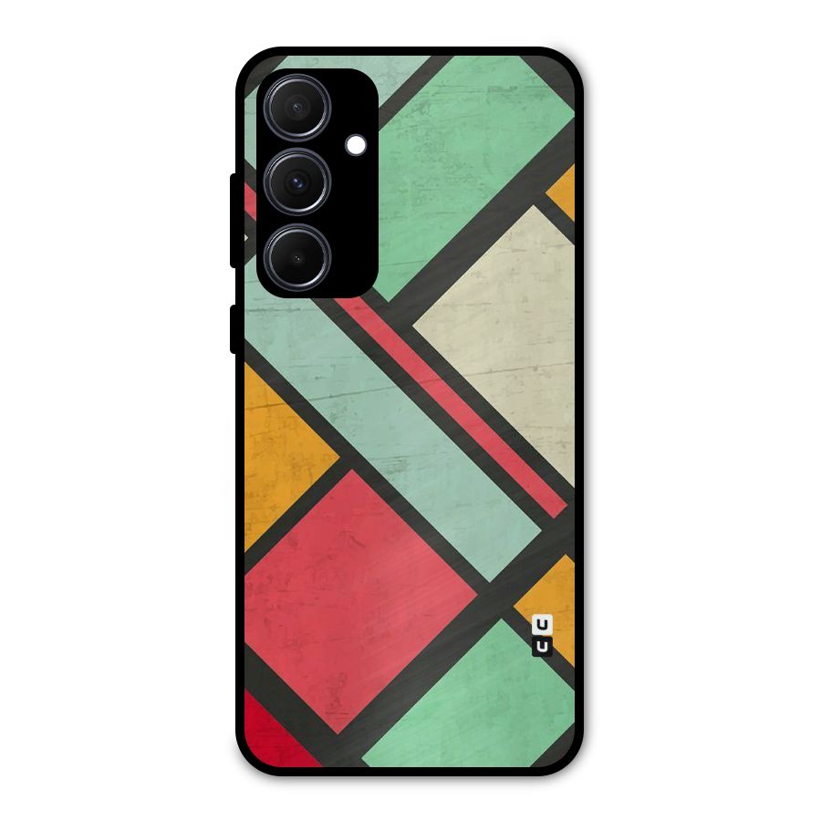 Check Colors Metal Back Case for Galaxy A35