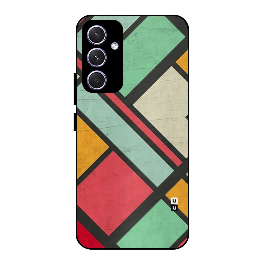 Check Colors Metal Back Case for Galaxy A54