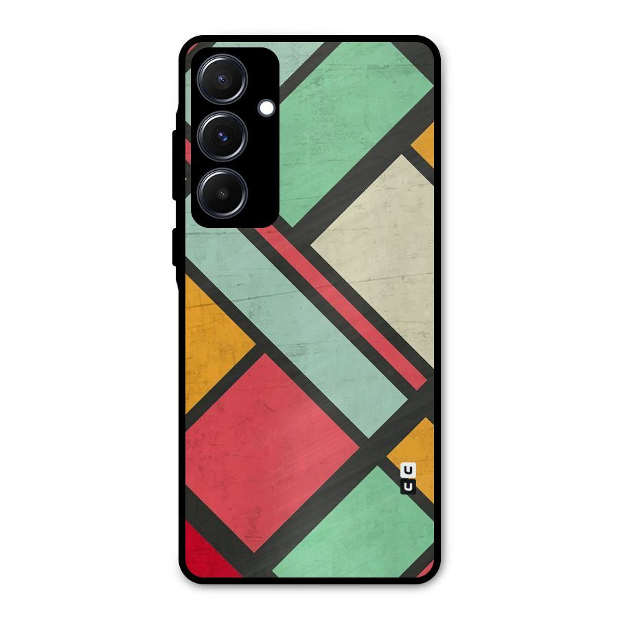 Check Colors Metal Back Case for Galaxy A55