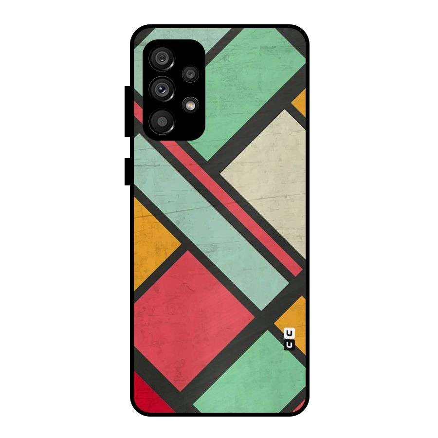 Check Colors Metal Back Case for Galaxy A73 5G