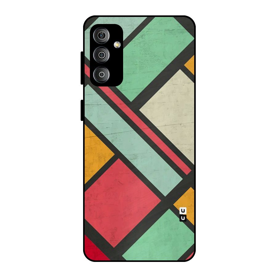 Check Colors Metal Back Case for Galaxy F23