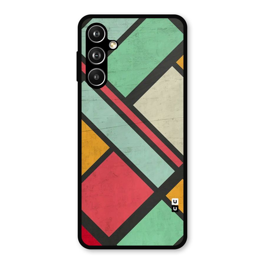 Check Colors Metal Back Case for Galaxy F54