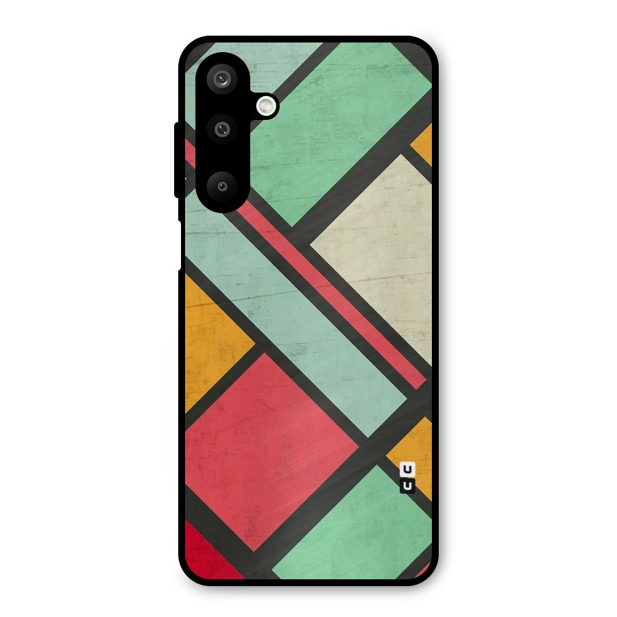Check Colors Metal Back Case for Galaxy M16
