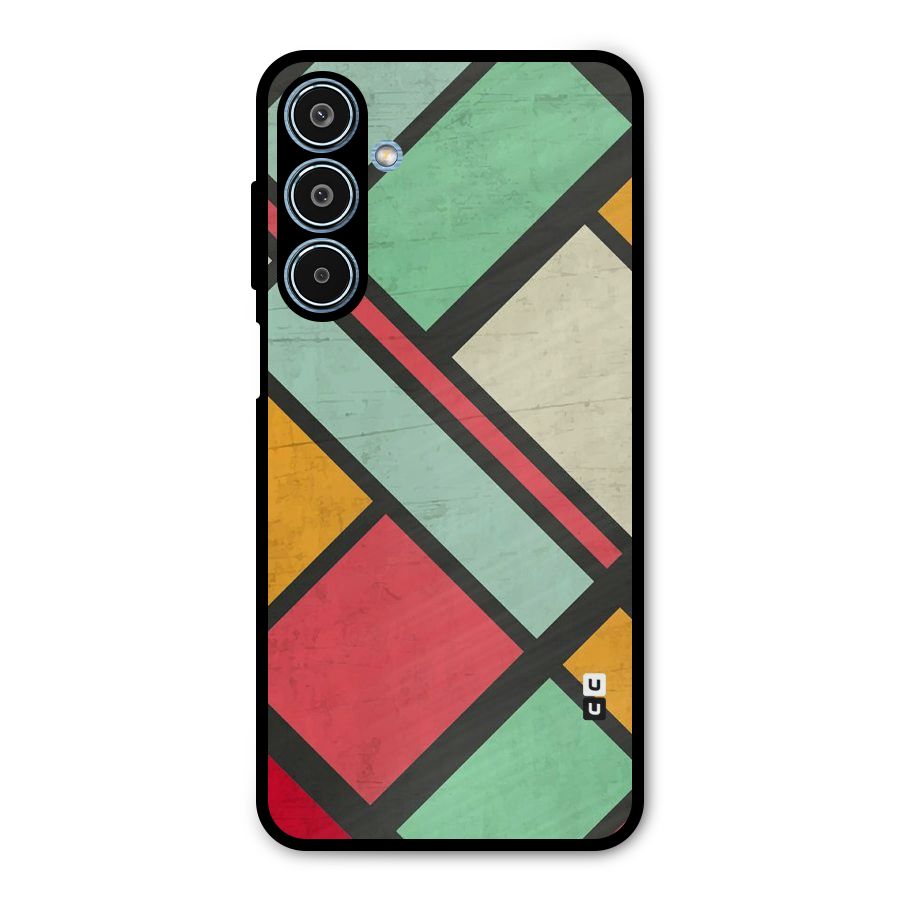 Check Colors Metal Back Case for Galaxy M35