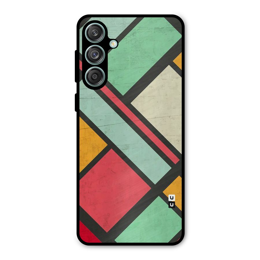 Check Colors Metal Back Case for Galaxy M55 5G