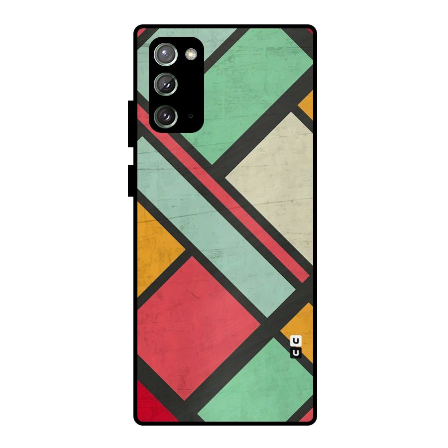 Check Colors Metal Back Case for Galaxy Note 20