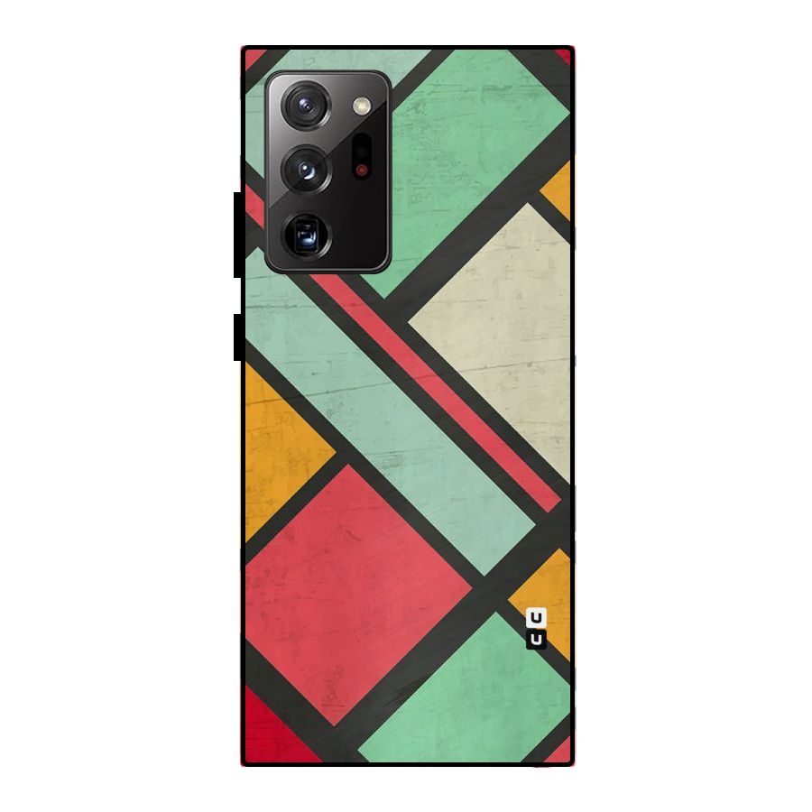 Check Colors Metal Back Case for Galaxy Note 20 Ultra