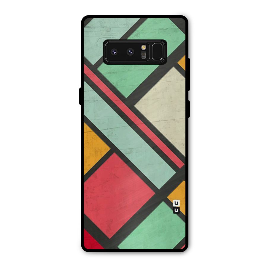 Check Colors Metal Back Case for Galaxy Note 8