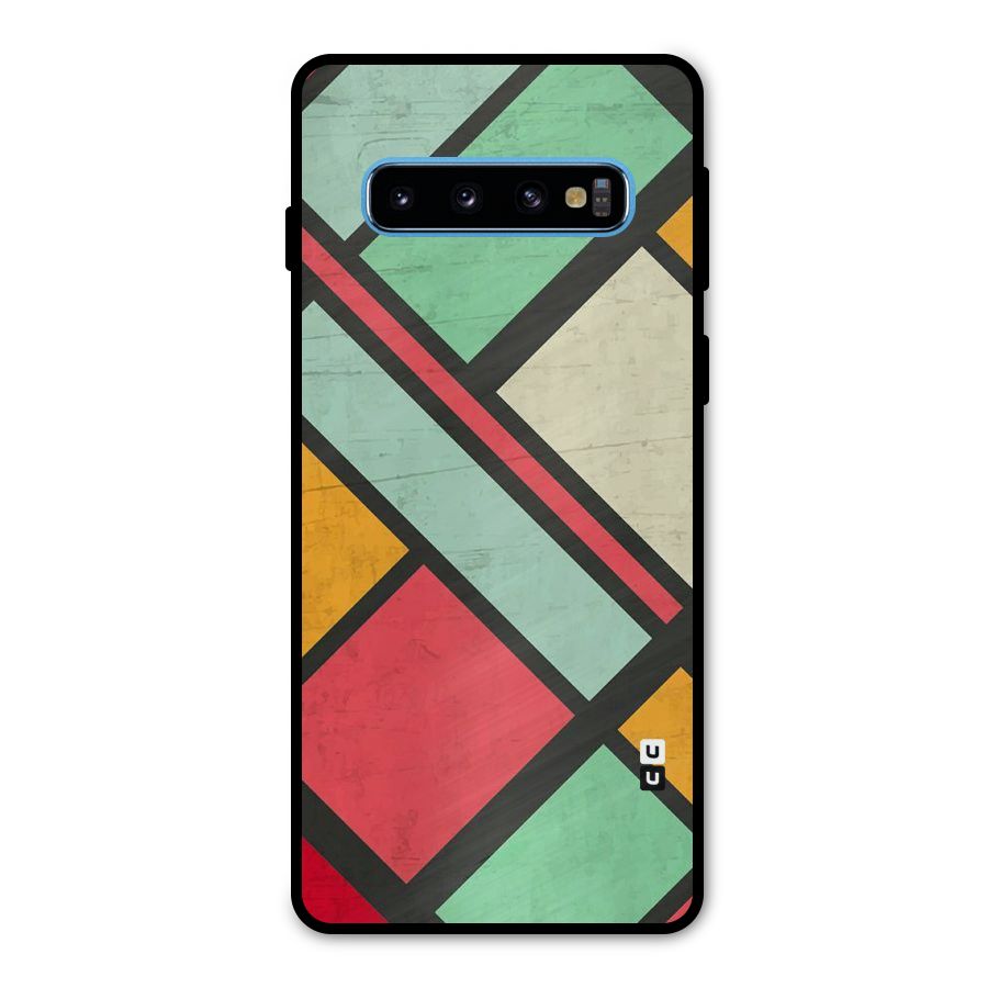 Check Colors Metal Back Case for Galaxy S10