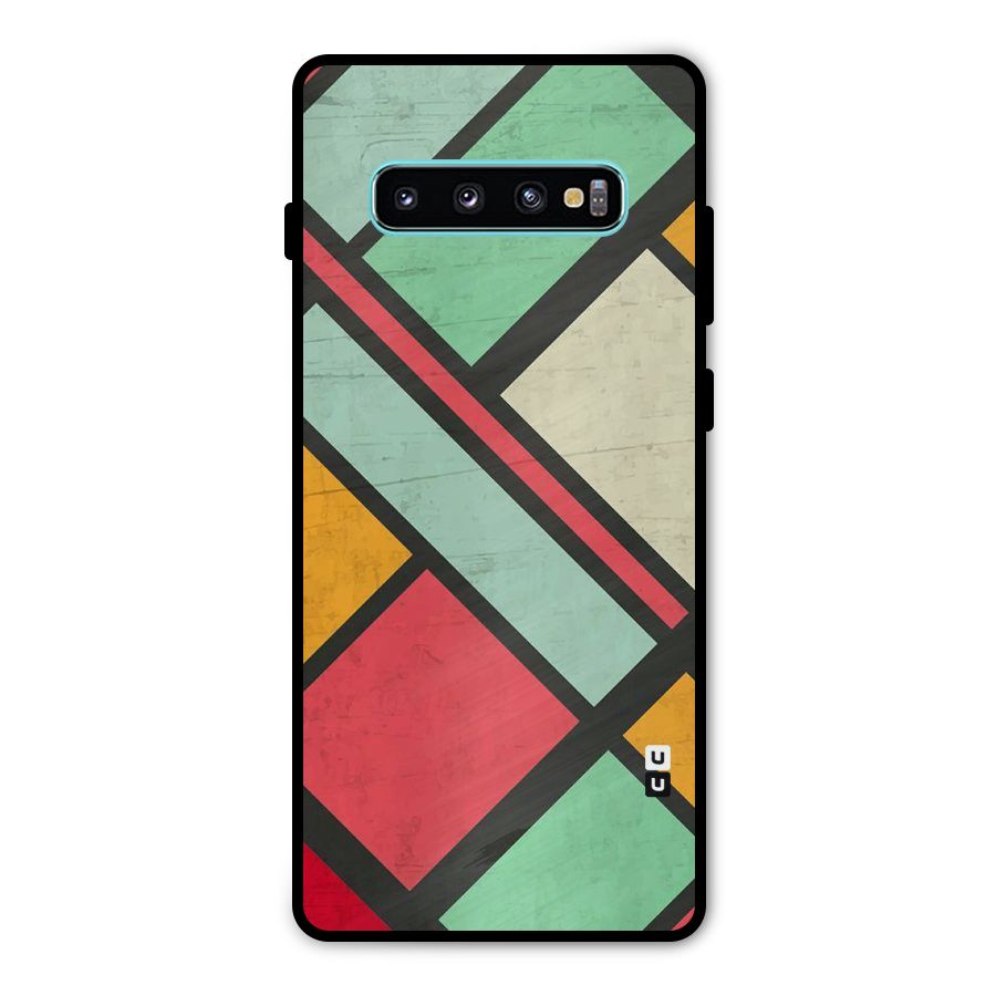 Check Colors Metal Back Case for Galaxy S10 Plus