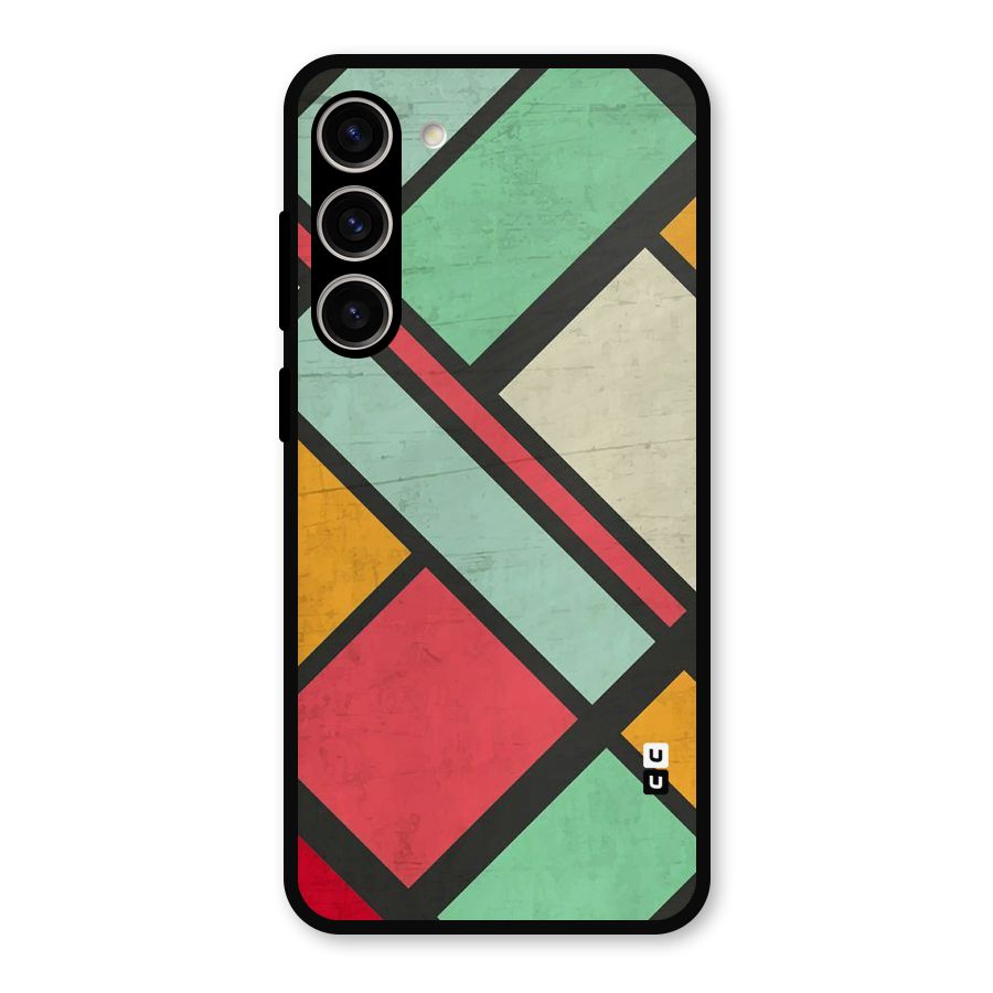 Check Colors Metal Back Case for Galaxy S23 Plus