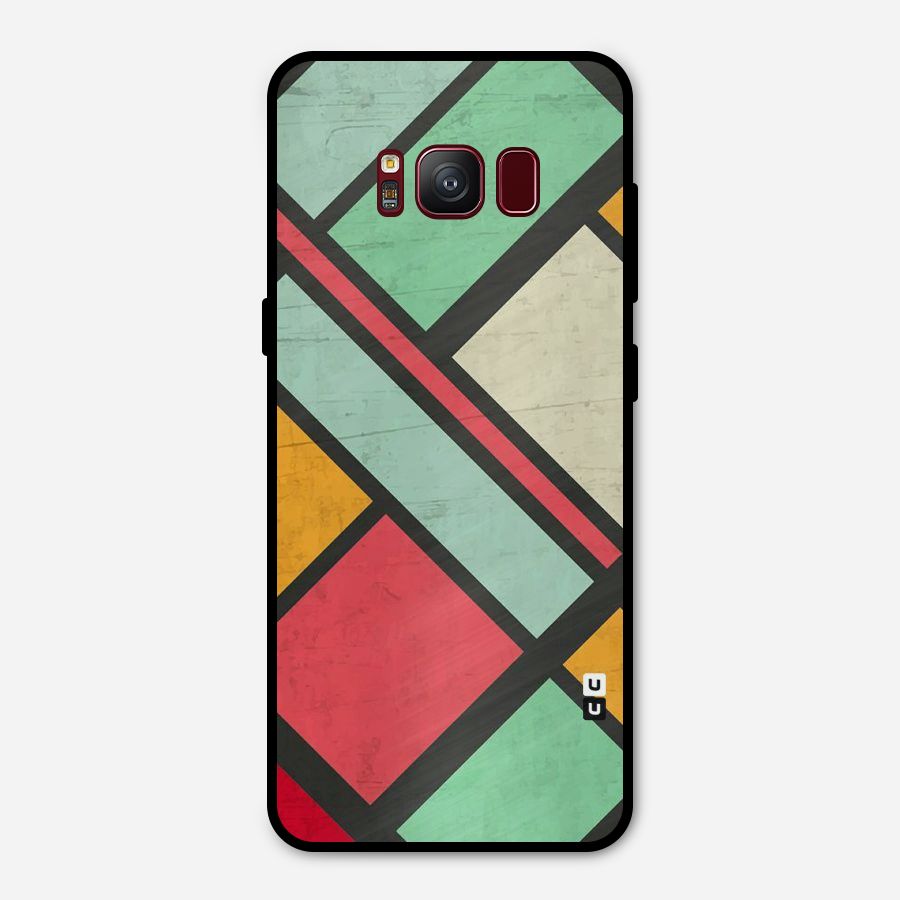 Check Colors Metal Back Case for Galaxy S8