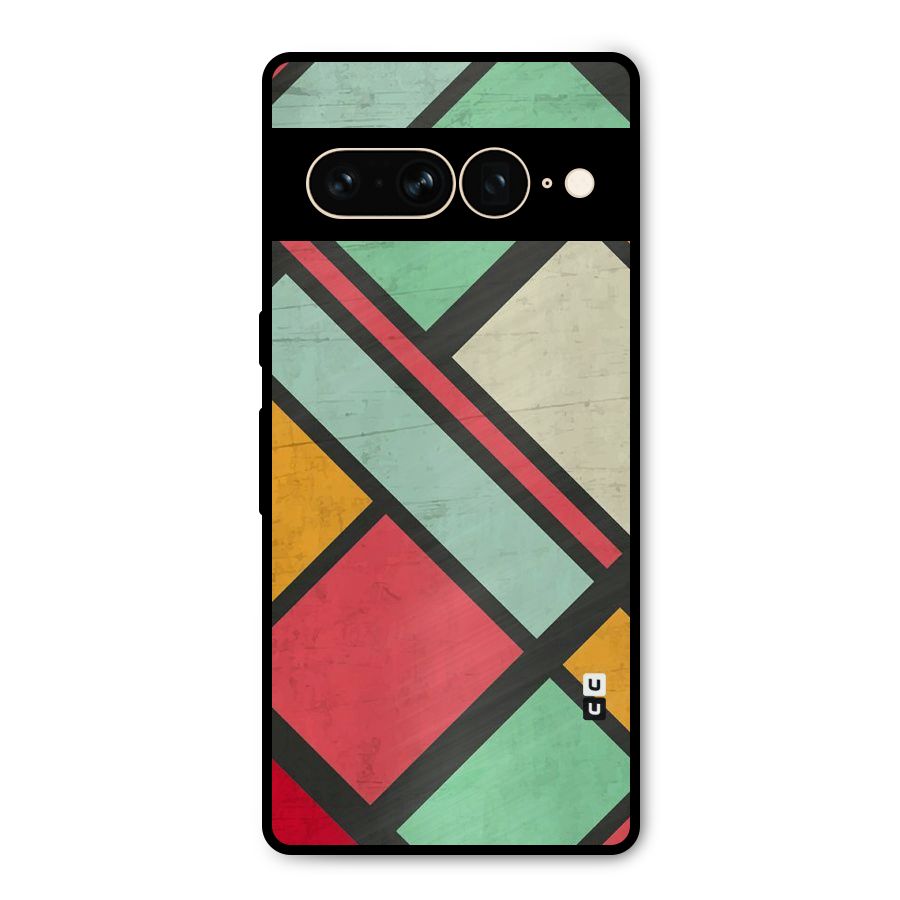 Check Colors Metal Back Case for Google Pixel 7 Pro