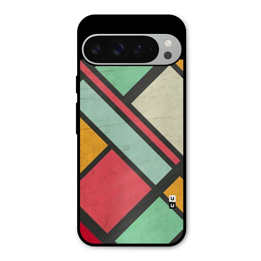 Check Colors Metal Back Case for Google Pixel 9 Pro XL