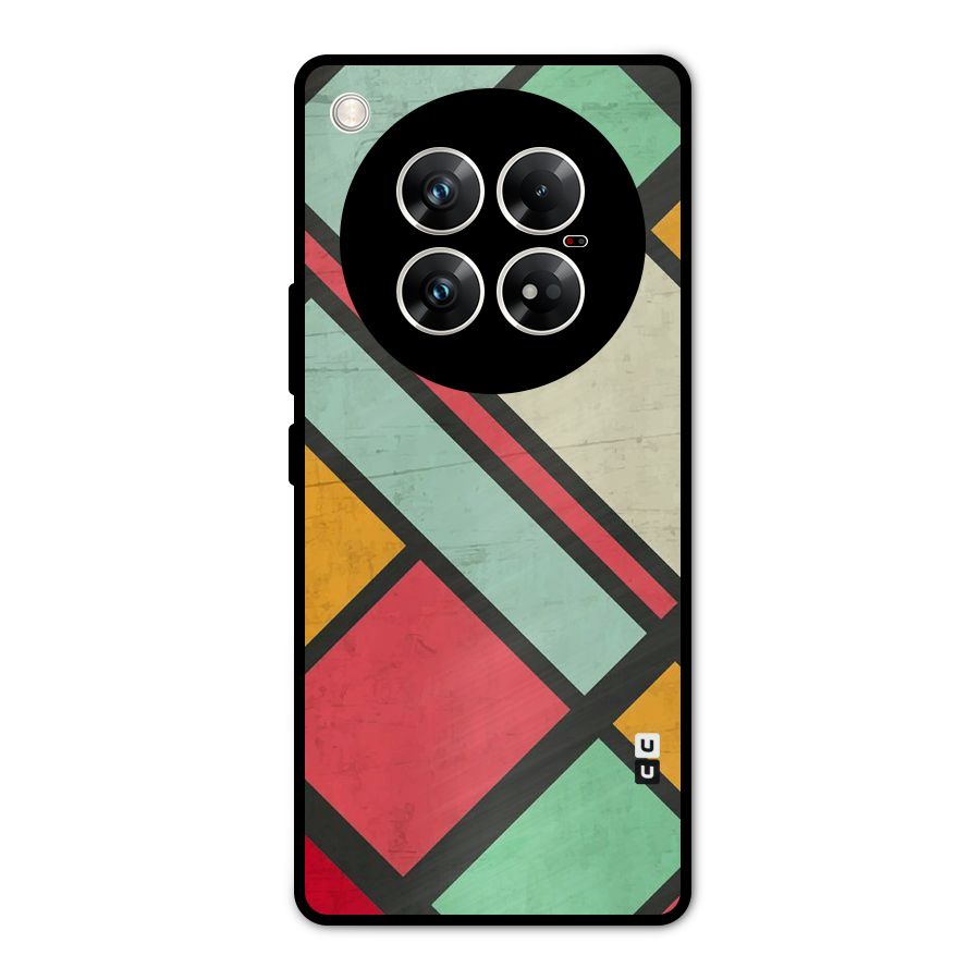 Check Colors Metal Back Case for Infinix Zero 40 5G