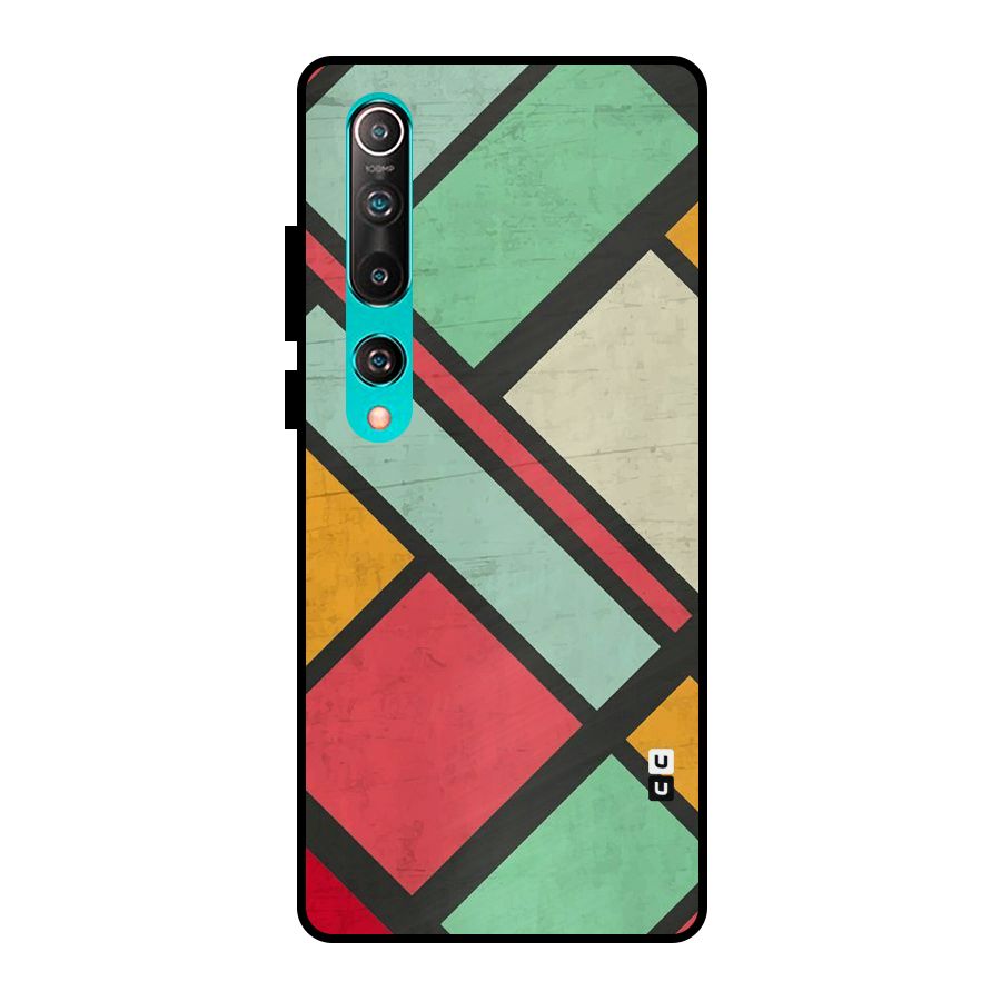 Check Colors Metal Back Case for Mi 10