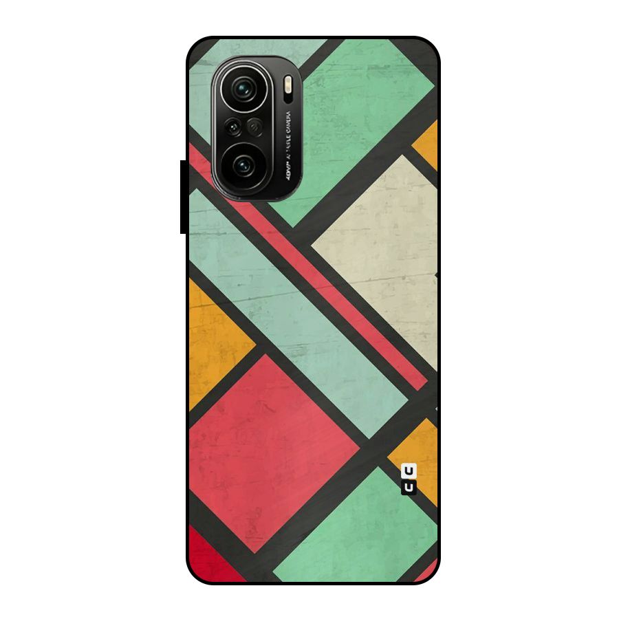 Check Colors Metal Back Case for Mi 11x