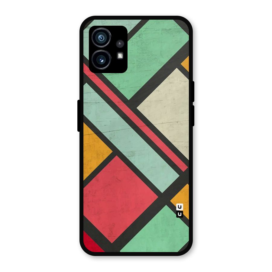 Check Colors Metal Back Case for Nothing Phone 1