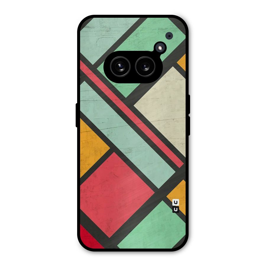 Check Colors Metal Back Case for Nothing Phone 2a Plus