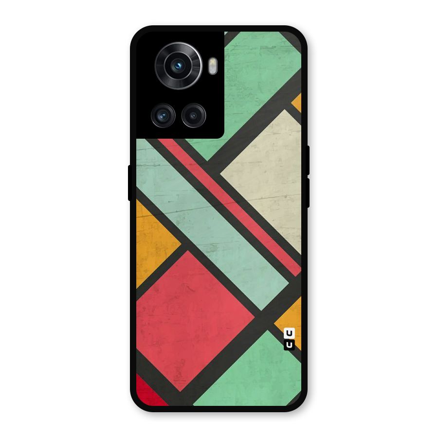 Check Colors Metal Back Case for OnePlus 10R