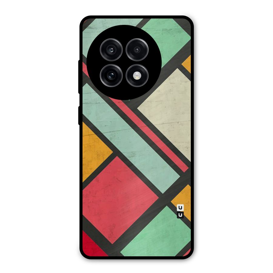 Check Colors Metal Back Case for OnePlus 13R