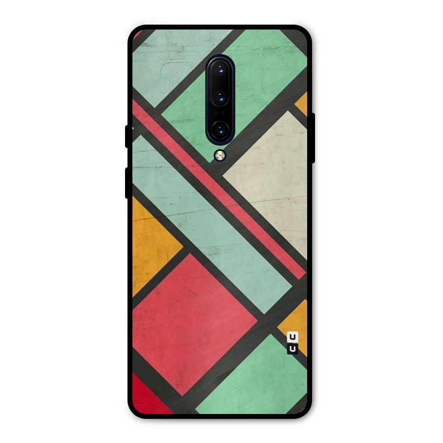 Check Colors Metal Back Case for OnePlus 7 Pro