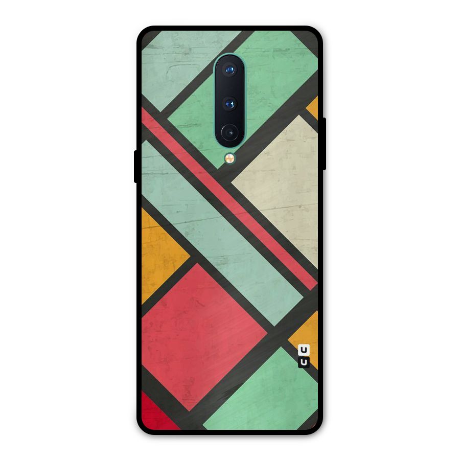 Check Colors Metal Back Case for OnePlus 8