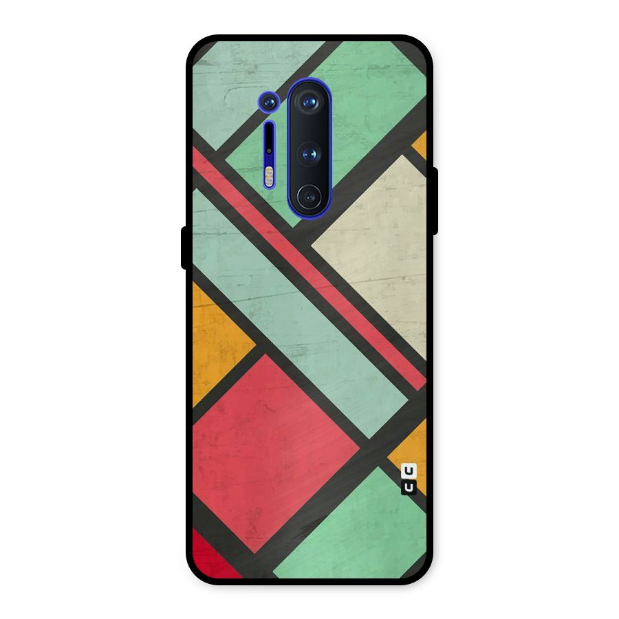Check Colors Metal Back Case for OnePlus 8 Pro