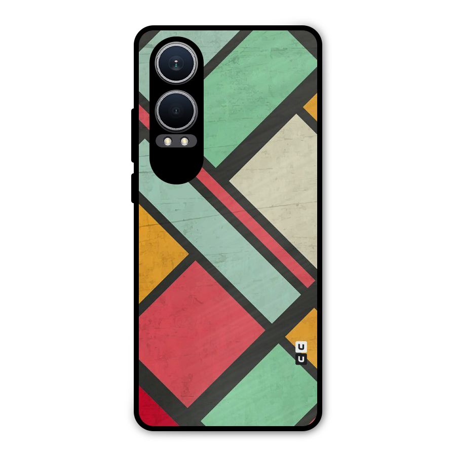 Check Colors Metal Back Case for OnePlus Nord CE4 Lite