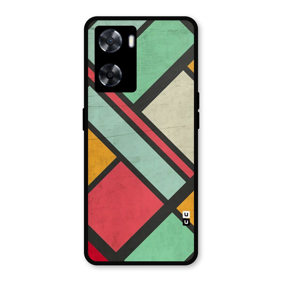 Check Colors Metal Back Case for OnePlus Nord N20 SE