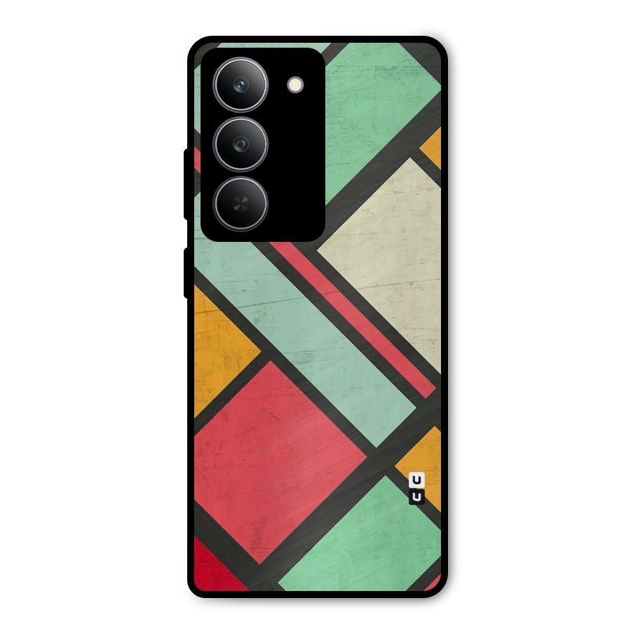 Check Colors Metal Back Case for Realme P3x