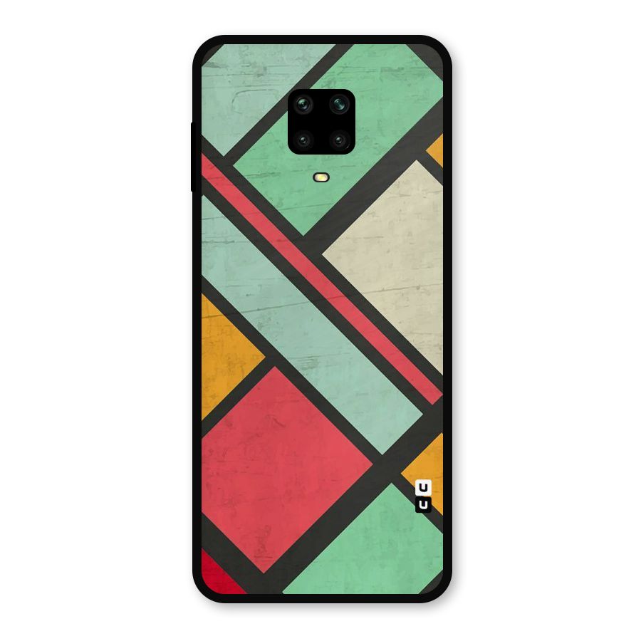 Check Colors Metal Back Case for Redmi Note 10 Lite