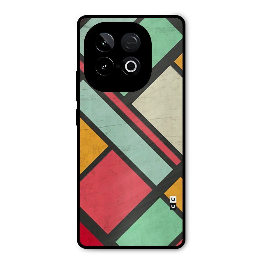 Check Colors Metal Back Case for iQOO Neo 10