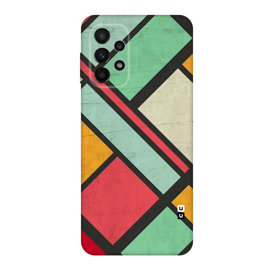Check Colors Original Polycarbonate Back Case for Galaxy A23