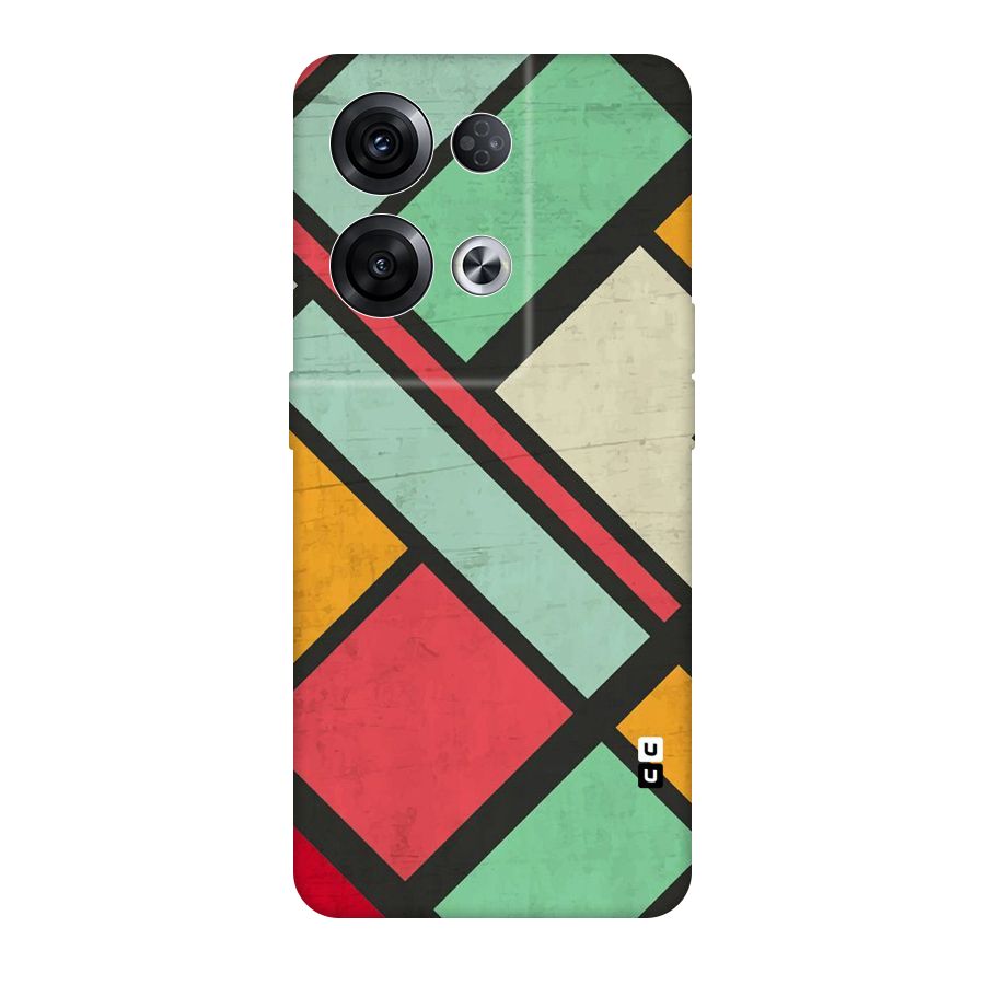 Check Colors Original Polycarbonate Back Case for Oppo Reno8 Pro 5G