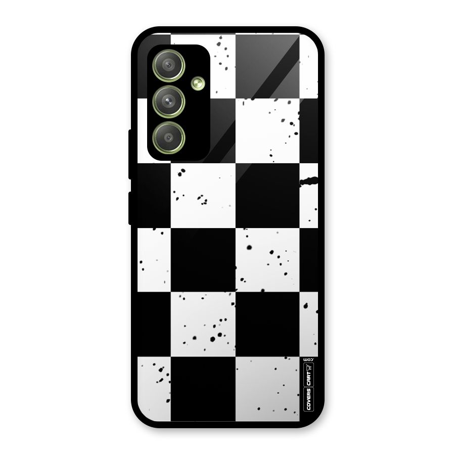 Check Mate Glass Back Case for Galaxy A54
