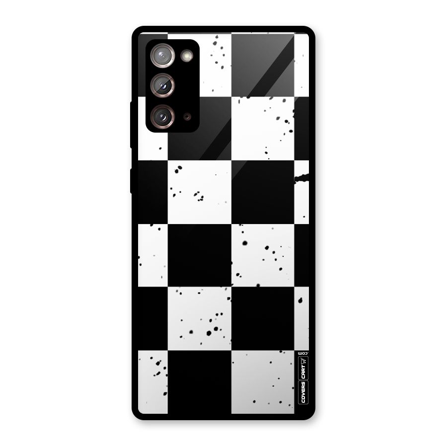 Check Mate Glass Back Case for Galaxy Note 20