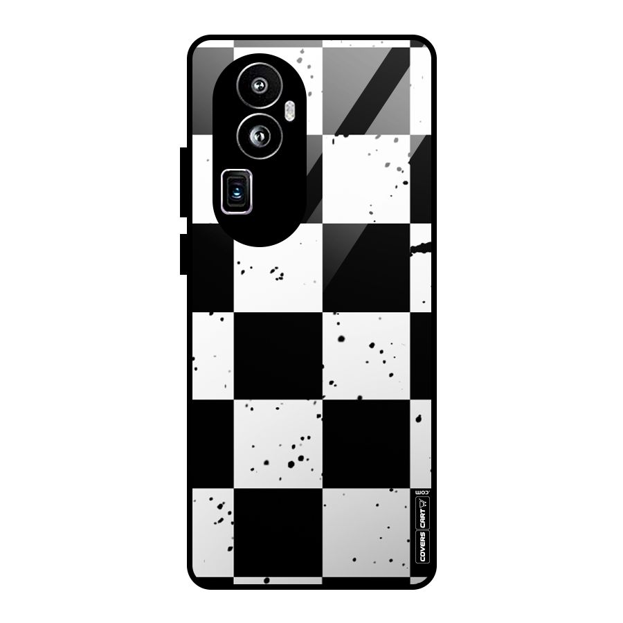 Check Mate Glass Back Case for Oppo Reno10 Pro Plus