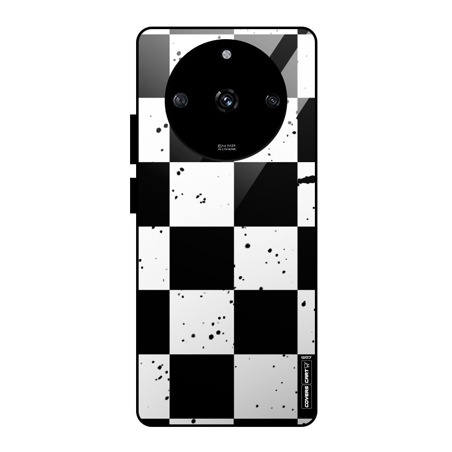 Check Mate Glass Back Case for Realme Narzo 60 5G