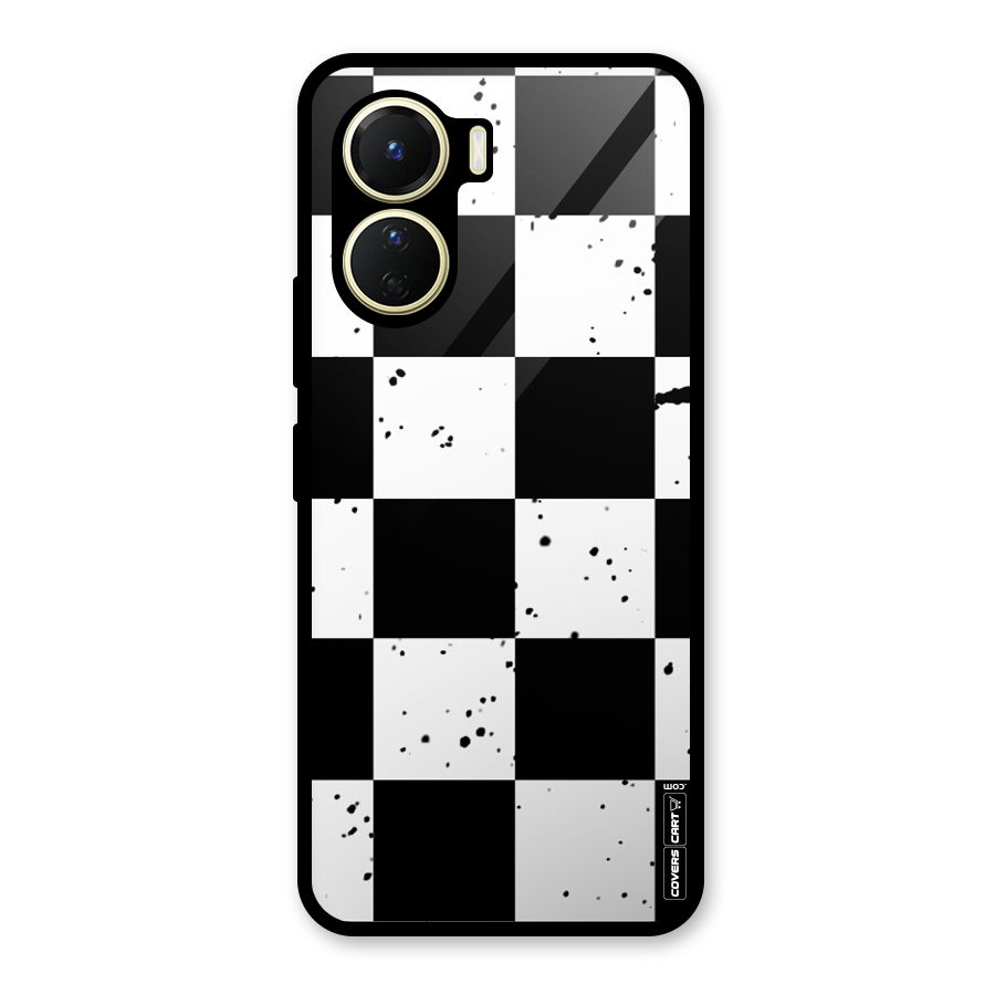 Check Mate Glass Back Case for Vivo Y16