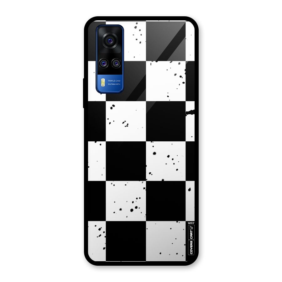Check Mate Glass Back Case for Vivo Y31