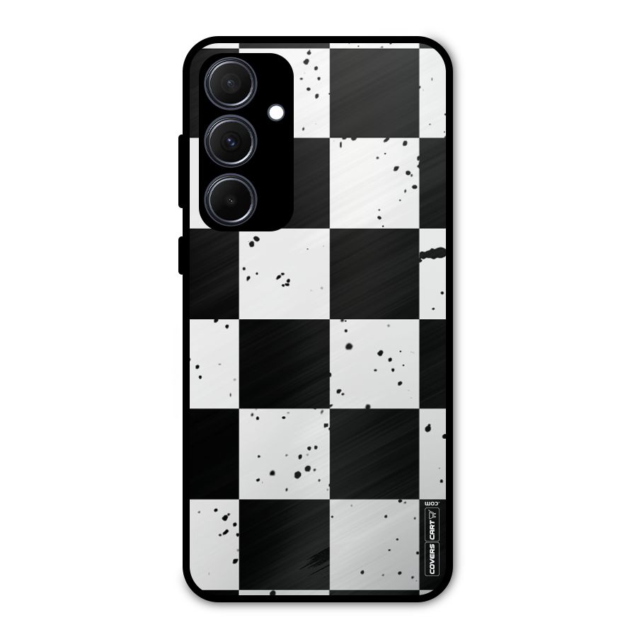 Check Mate Metal Back Case for Galaxy A35