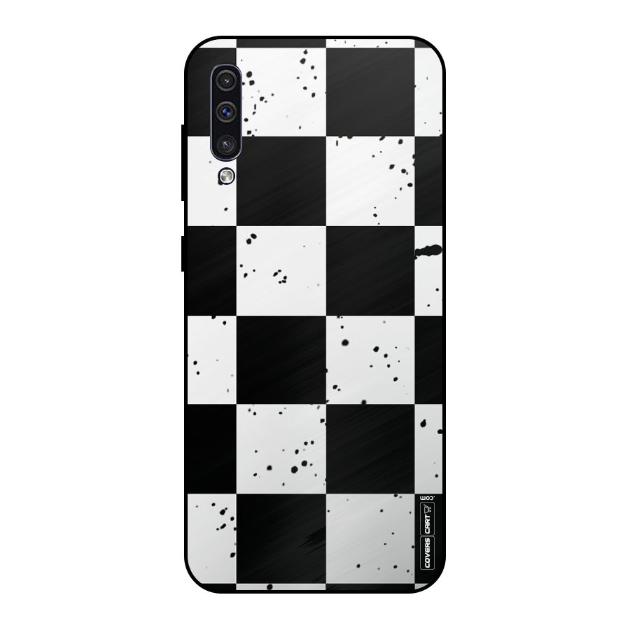 Check Mate Metal Back Case for Galaxy A50