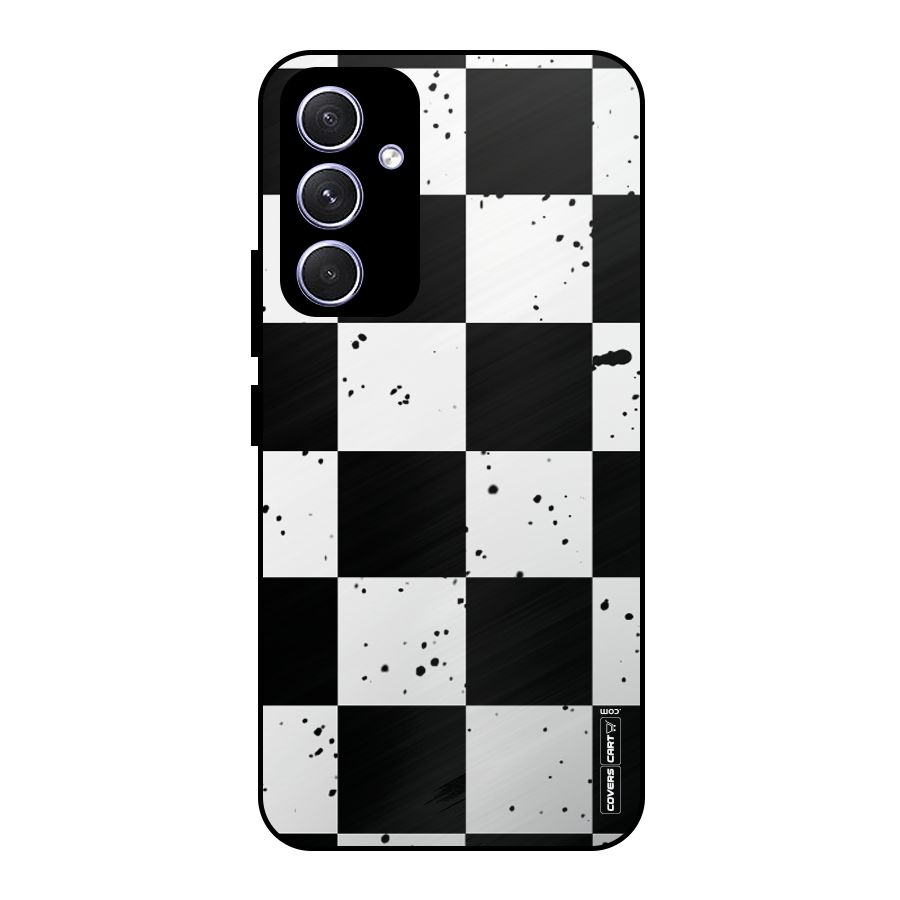 Check Mate Metal Back Case for Galaxy A54