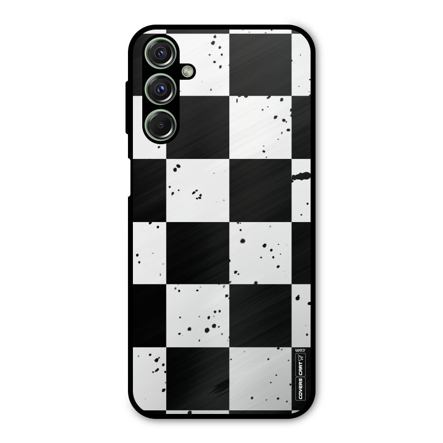 Check Mate Metal Back Case for Galaxy F34