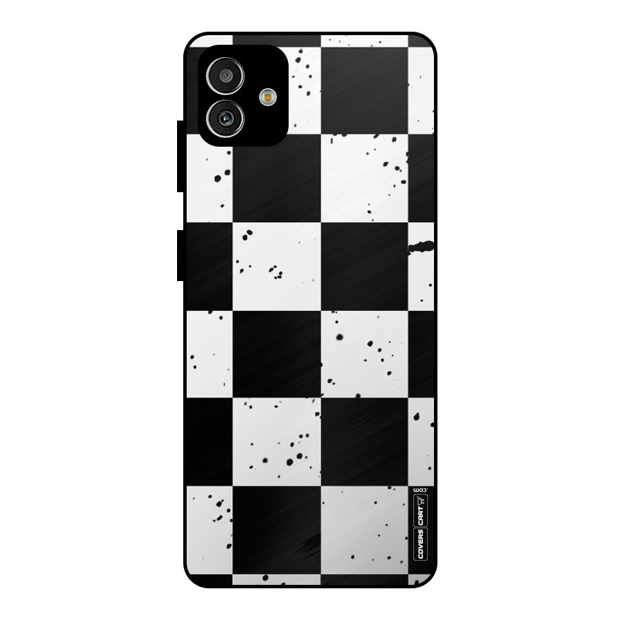 Check Mate Metal Back Case for Galaxy M13 5G