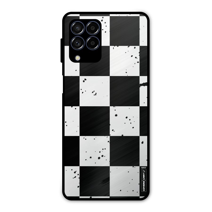 Check Mate Metal Back Case for Galaxy M53 5G